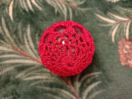 Vianočné háčkované gule, 