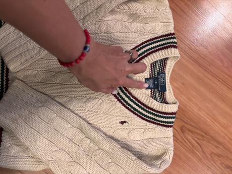 Sveter na v pre maleho feska, ralph lauren,116