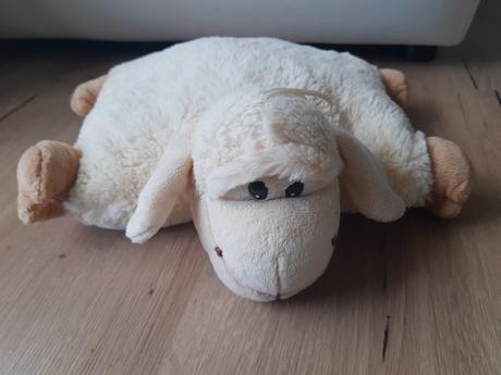 Plyšový vankúšik - ovečka,