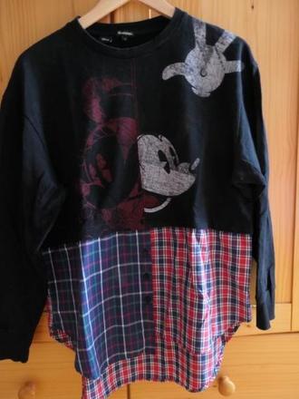 Desigual mickey peckova stylova, trendy mikina s-l, desigual,m