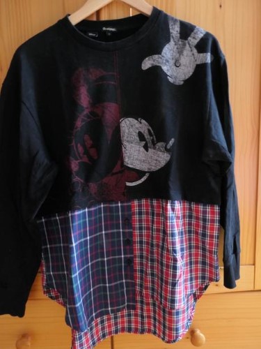 Desigual mickey peckova stylova, trendy mikina s-l, desigual,m