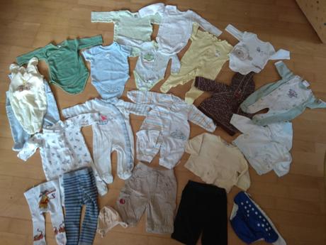 Mix oblečenie do 6 mesiacov, 50–62