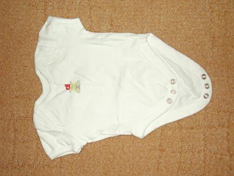 Pekne biele body pre novorodeniatka, tesco,56