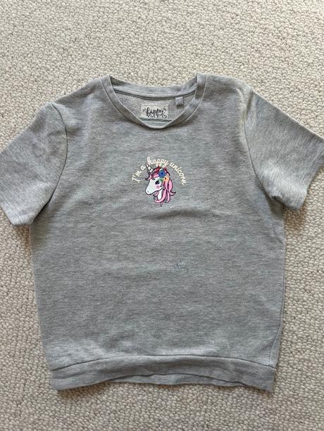 Tričko-mikina jednorožec v. 134/140, c&a,134