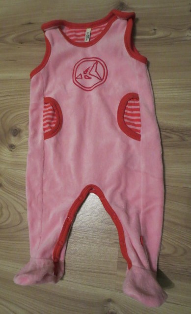 Velúrové,zamatové dupačky, 62