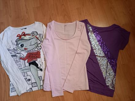 3x tricka - lacno, tezenis,xs