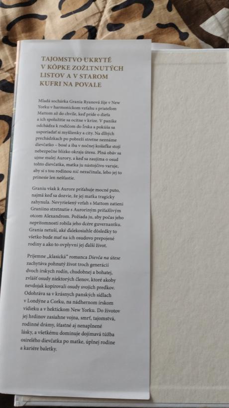 Dievča na útese - lucinda riley, 