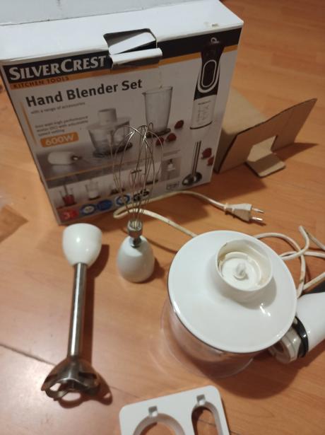 Lidl ponorný mixér, silver crest