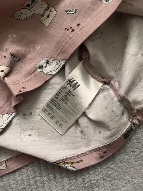 Pyžamo harry potter, h&m,122