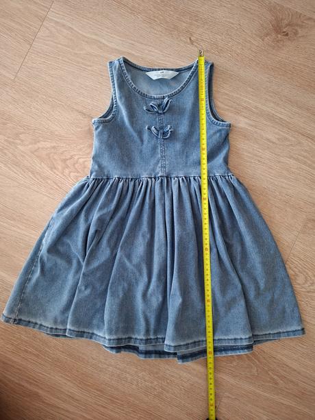 Riflove šaty h&m, h&m,110