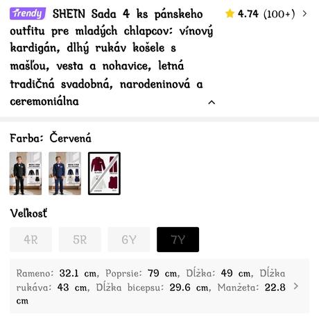Slávnostné oblečenie, 134
