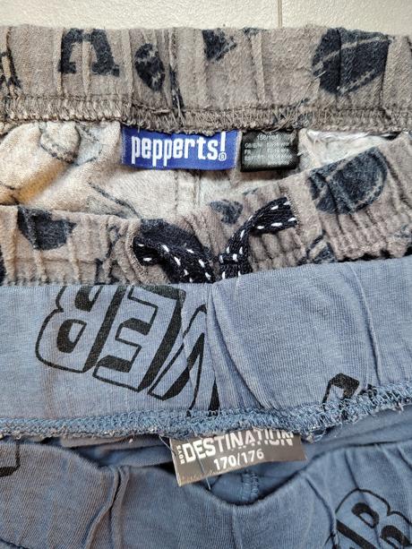 Pyžamové nohavice 3ks, pepperts,164