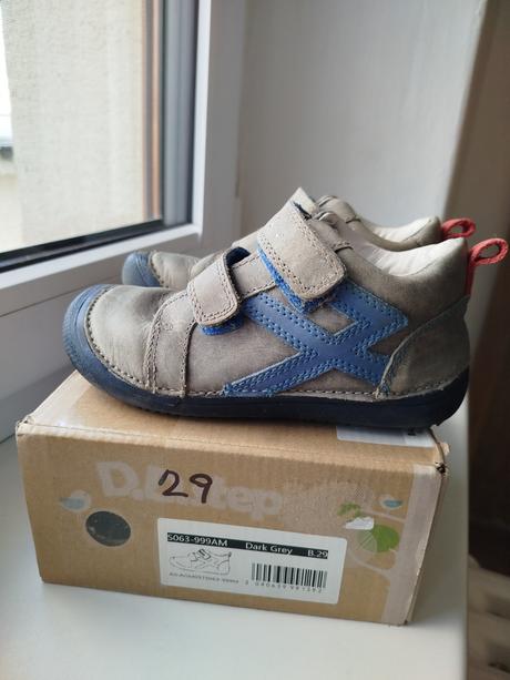 Prechodné/celoročné barefoot topánky d.d.step, d.d.step,29