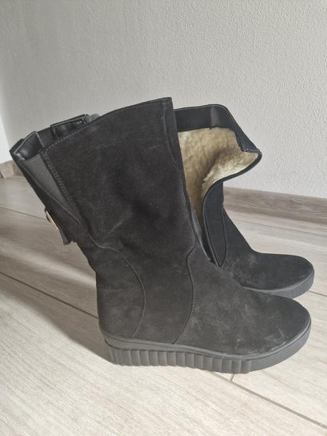 Semišové čižmičky, 36 / 37