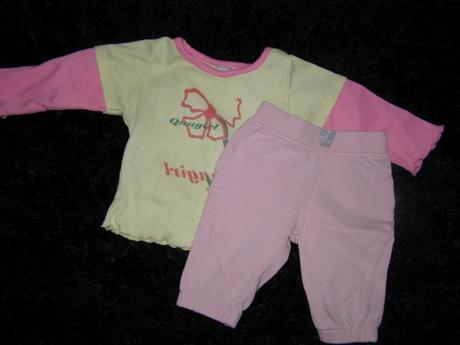 Dievčenská súprava na domáce oblečenie , f&f,68