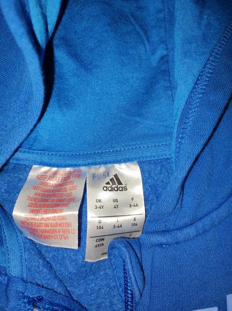 Mikina adidas 3-4 roky, adidas,104
