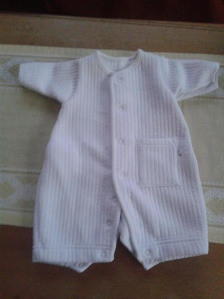 Teplý novorodenecký overalik, marks & spencer,50