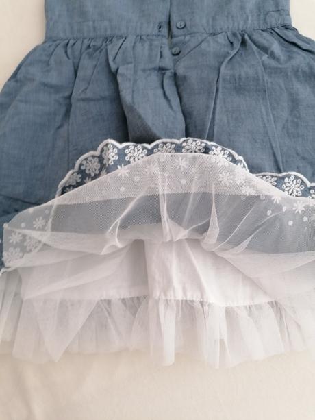 Šaty s tylovou spodnickou, h&m,92