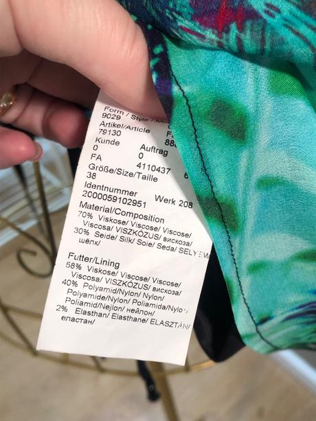 Daniel hechter luxusné letné šaty, 38