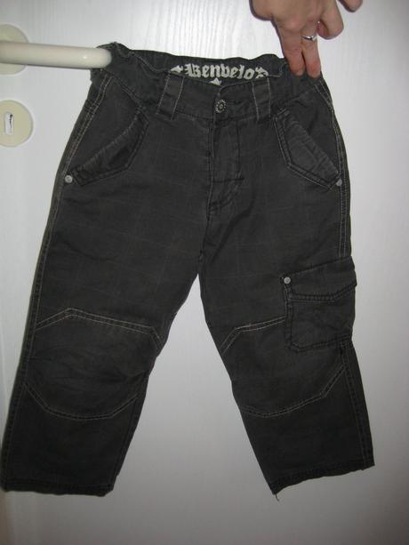 Tmavošedé nohavice 98/104, kenvelo,98