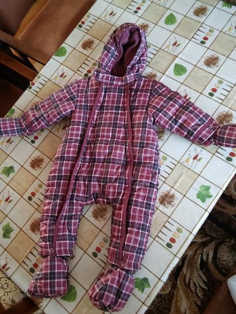 Detský zimný overal, 80