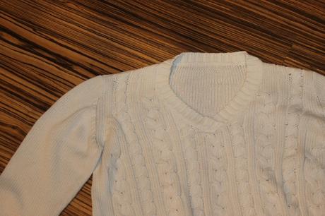 Vzorovaný dámsky sveter v. m, l