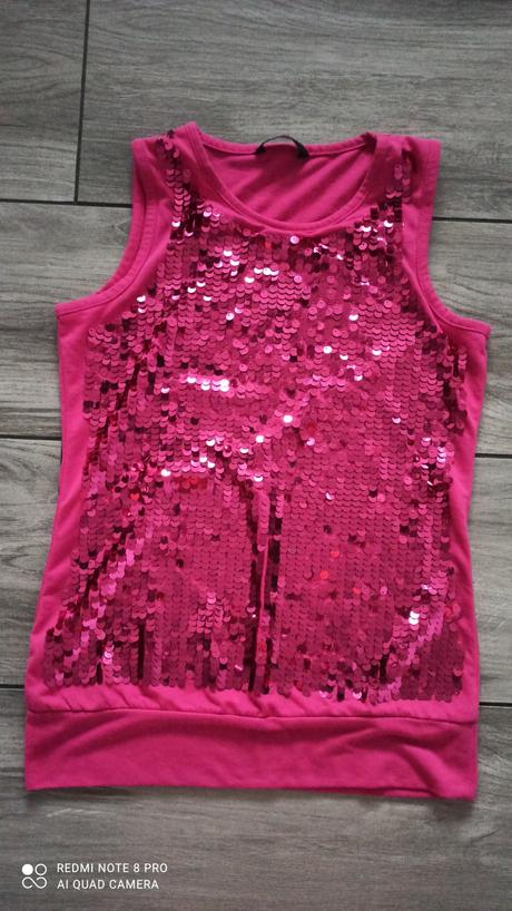 Tielko s flitrami 134/140, george,134