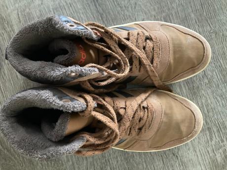 Zateplene topanky adidas, adidas,37