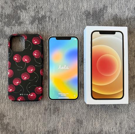 Iphone 12 128 gb biely, 