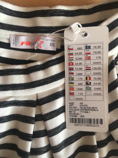 Nenosená sukňa s visačkou, fishbone,xs