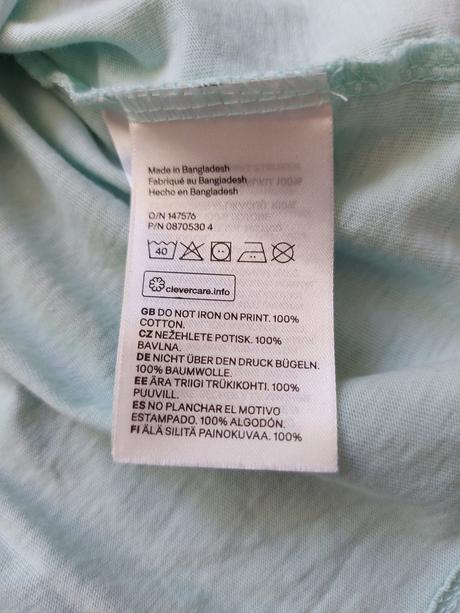 Unicorn šaty, h&m,122