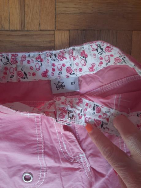 Dievčenské nohavice, 128