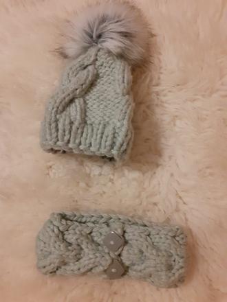 Mentolovy set ciapka nakrcnik, 116