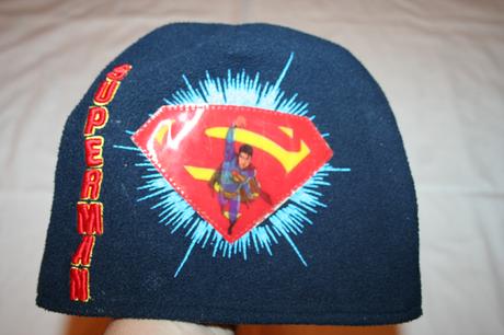 Flisova ciapka superman, ladybird,110