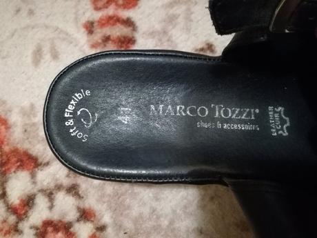 Sandály 42 čierno-hnedé s poštou, 42