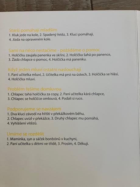 Didaktické kartičky (vzájomný rešpekt), 