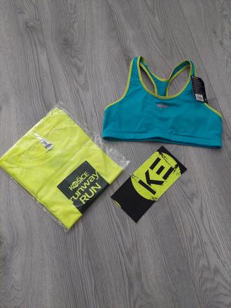Shock absorber športová podprsenka,tričko,čelenka, m