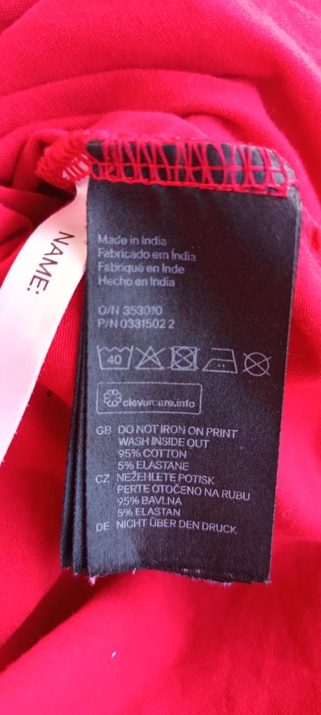 Nátelník h&m minnie, h&m,110