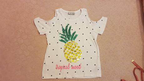 Dievčenské tričko veľkosť 134/140, 134