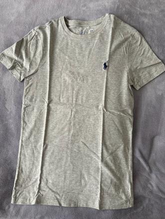 Sivé tričko polo ralph lauren, ralph lauren,xs