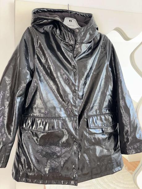 Lakovaný kabát zara 158/164, zara,164