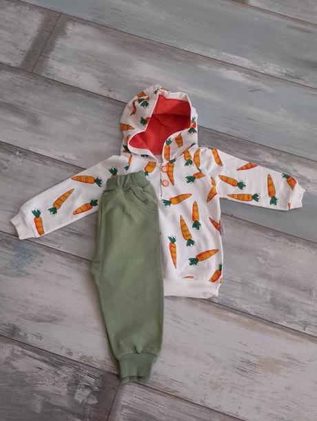 Súprava s mrkvičkami, 62 / 68 / 74