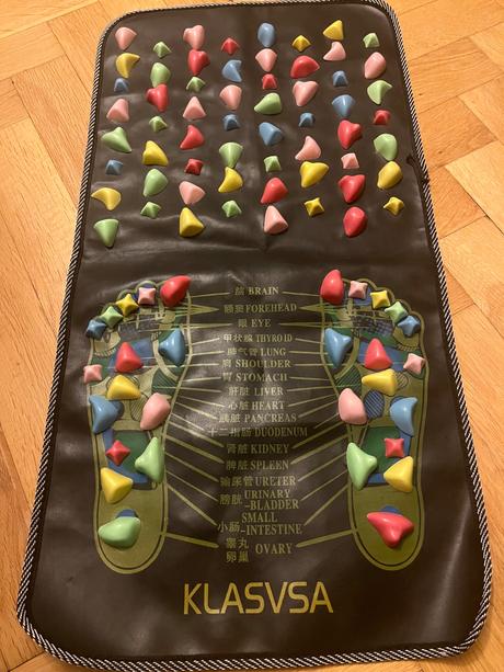 Akupresúrna kamienková podložka, 