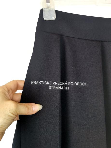 Ilse jacobsen - krásna čierna sukňa, s