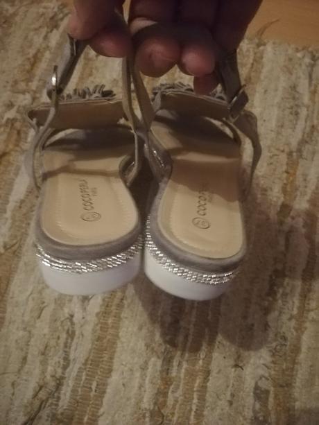 Sandalky coco perla, 37