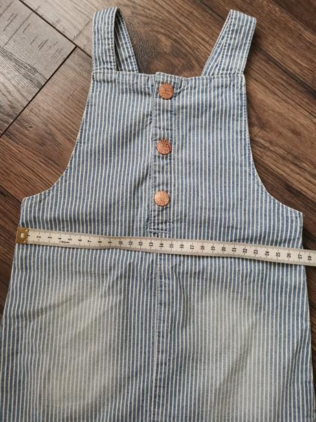 Šaty riflove dievčenské, f&f,80