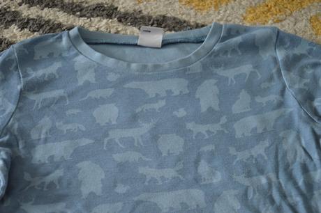 Zvieratkové pyžamko na doma 110/116, lindex,110