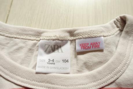 Tričko zara, zara,104
