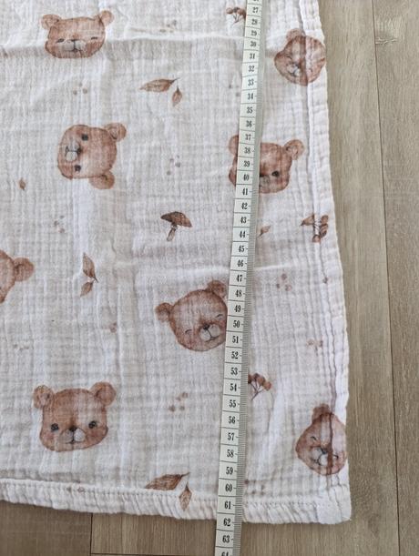Látková plienka s medvedikmi,