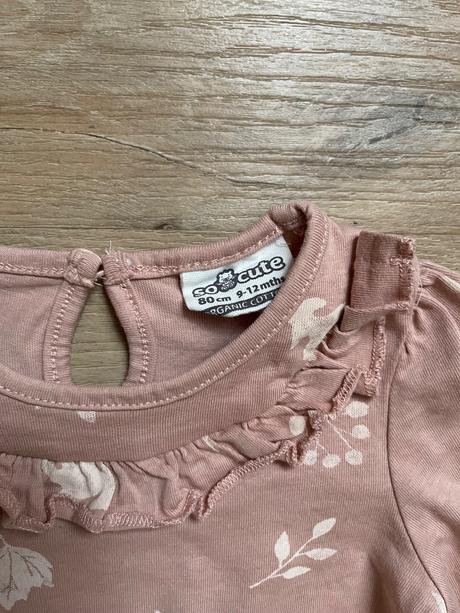 Staroružové tričko s jesenným motívom, pepco,80